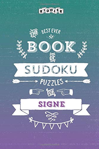 The Best Ever Book of Sudoku Puzzles for Signe