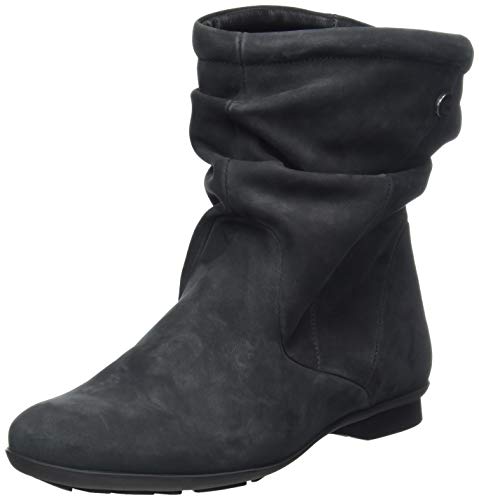 THINK! Keshuel_3-000009 , Bota a la Altura de la Pantorrilla para Mujer , Negro ( 0000 Schwarz ), 40 EU