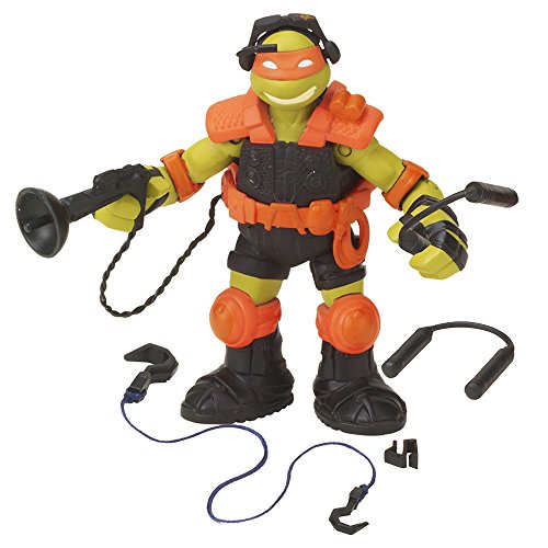 TORTUGAS NINJA - Figura articulada S5 Stealth Tech Mike (Giochi Preziosi 95500)