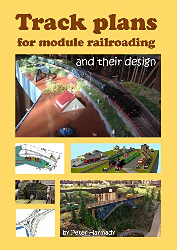 Track plans for module railroading and their design (English Edition)