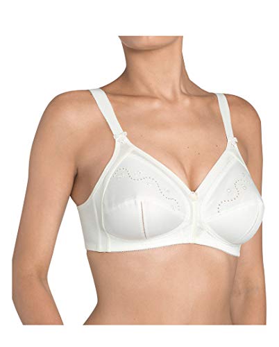 Triumph 01 N B-F 75-115 - Sujetador para mujer (2 unidades) blanco 110D