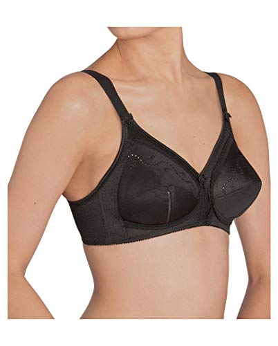 Triumph 01 N B-F 75-115 - Sujetador para mujer (2 unidades) Negro
 110D