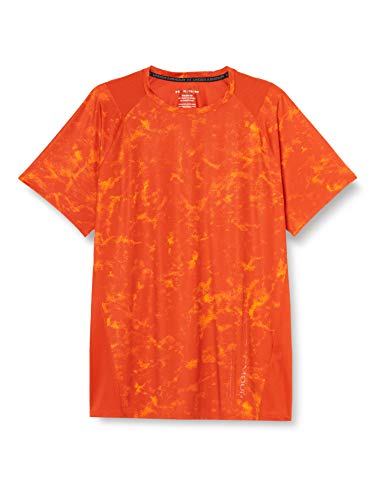 Under Armour Camiseta para Hombre MK-1 Graphic, Hombre, 1356774, Naranja Puro, Small