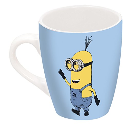 Universal Studios Minions Barrel Mug in Gift Box (Blue/Yellow)