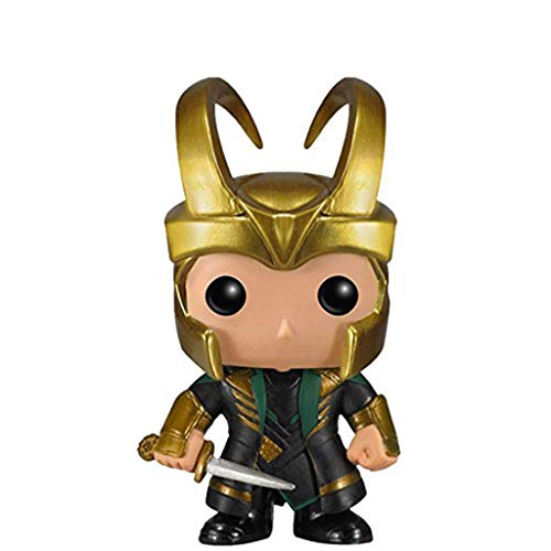 WANGSHAOFENG Modelo de Juguete Marvel Avengers Thor 2 Loki Loki Regalos para niños Spiderman Negro