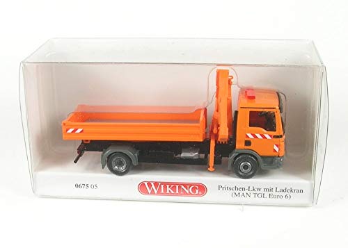 WIKING H0 Wi Pritschen-Lkw mit Ladekran