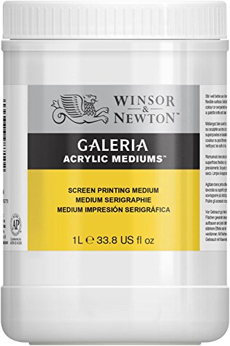 Winsor & Newton Galeria - Aditivo Galeria para Pintura acrílica - Medium para serigrafía Bote de 1L