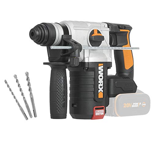 Worx WX380.9 Martillo 4 F Brushless 2,2J 20V S/bat