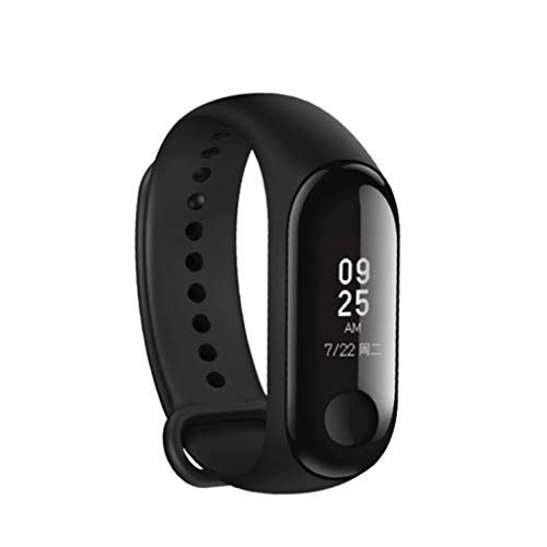 Xiaomi Mi Band 3 Smart Pulsera Fitness Tracker Pulsómetro sofortnachr vacío recibas Alarma Resistente al Agua 5 ATM OLED Pantalla táctil Previsión meteorológica 3