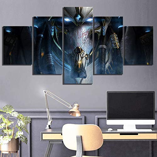 yiyitop Cuadro Impreso póster Lienzo Cuadro Modular Starcraft II: Legacy of The Void Videojuego Wall Artist Living Room Decoration Living Room