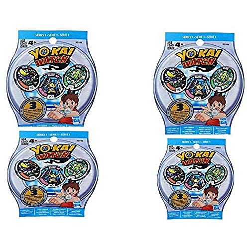 Yokai Watch S1. Pack de 4 sobres. Serie 1