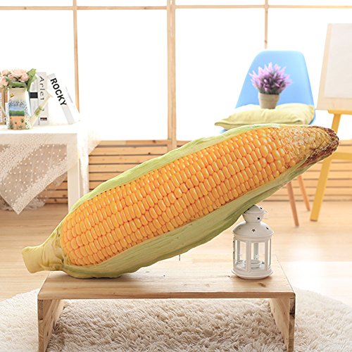 Zantec Muñeco de peluche, Plush Simulation Corn Toys Cute Bolster Pillow Dolls como regalos para niños