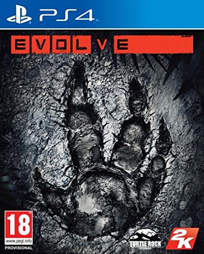 2K Evolve, PS4 - Juego (PS4, PlayStation 4, Soporte físico, Shooter, Turtle Rock Studios, 10/02/2015, M (Maduro))