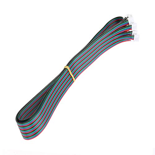 5 piezas de 4 pines PH2.0-XH2.54 Terminal Conector Cable 39/42 hembra-hembra para Nema16 Nema17 impresora 3d Motor paso a paso