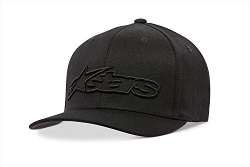 Alpinestars Blaze Flexfit Hat Gorra de béisbol, Negro Negro, LXL para Hombre