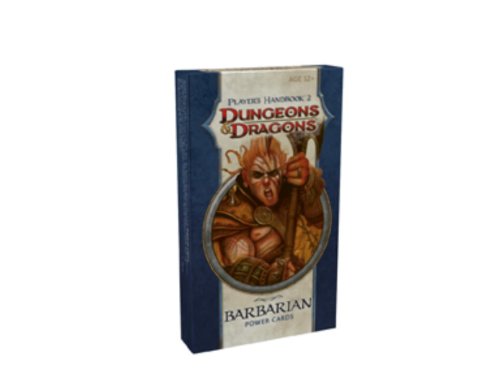 Barbarian Power Cards: Player's Handbook 2 (Dungeons & Dragons 4th Edition)