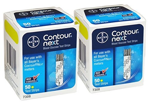 Bayer Contour Next, 100 Strips by Contour-Next