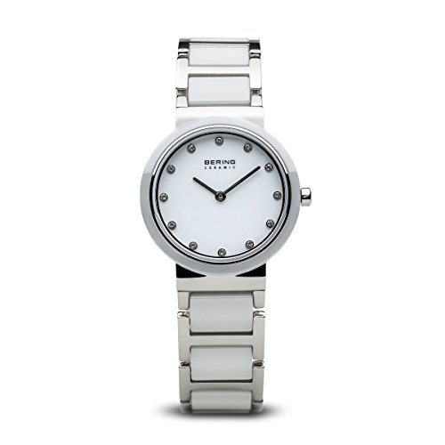 BERING Reloj Analógico para Mujer de Cuarzo con Correa en Acero Inoxidable 10729-754