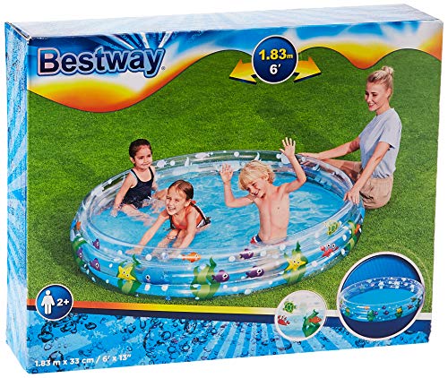 Bestway 51005 - Piscina Infantil Fondo del Mar 183x33 cm