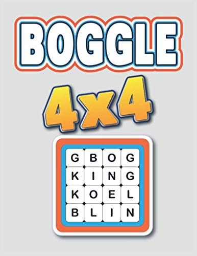 Boggle 4x4: Boggle Game How many words can you make?