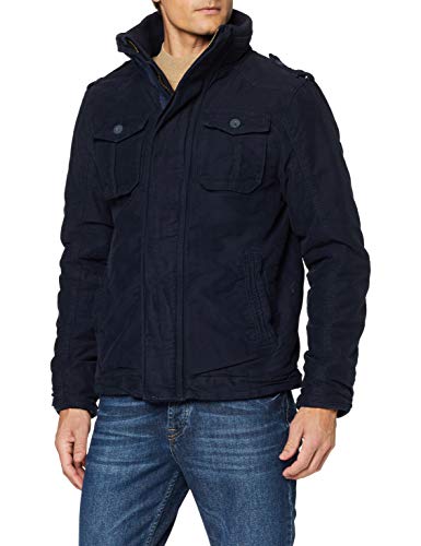 Brandit Kinston Chaqueta, Azul, XL para Hombre