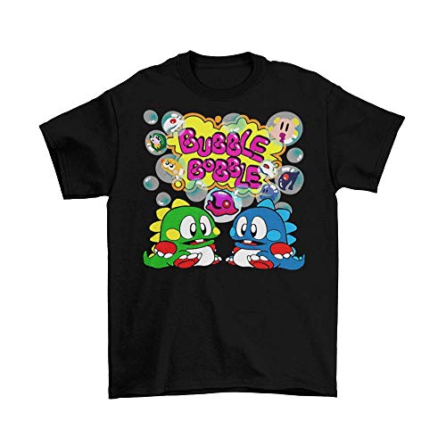 Bubble Bobble T-Shirt Unisex Adult Cotton Funny Sizes NES Retro 90's 8-bit New