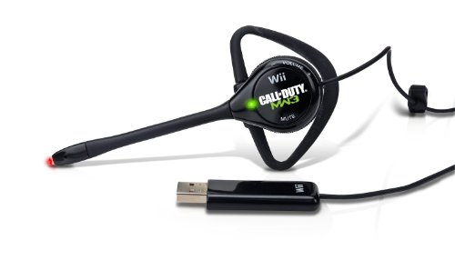 Call of Duty Modern Warfare 3 Headbanger Chat Headset (Wii) [Importación inglesa]