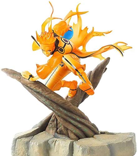 CHUN Naruto Shippuden: Naruto Uzumaki Figurita - Naruto Uzumaki Celeste Neuf modalità Colas - Hohe 25CM