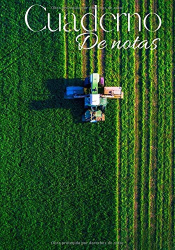 Cuaderno de notas: Original y práctico cuaderno de apuntes con rayas para el día a día - folleto para agricultores - heno - ganado | 100 páginas en formato de 7*10 pulgadas