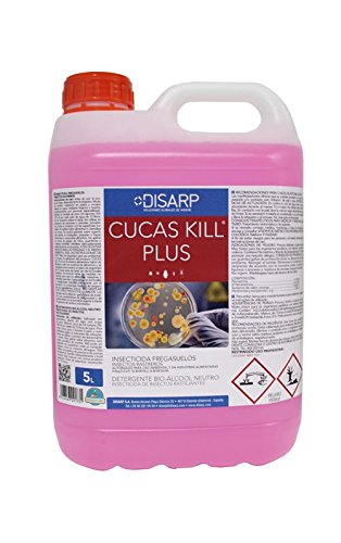 CUCAS KILL Fregasuelos insecticida.Insectos rastreros Garrafa 5l. (1)