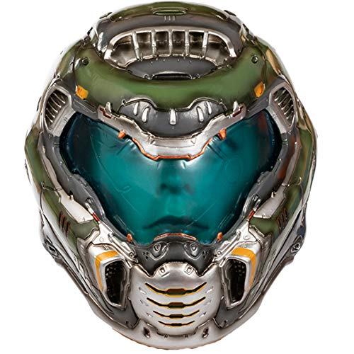 Dailygocn Doomguy casco de resina de lujo Doom Slayer 1:1 máscara de cabeza completa para juego de cosplay traje prop mercancía