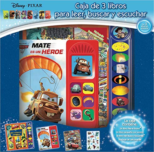 Disney Pixar. Pack de 3 Libros Leer Buscar Y Escuchar: OFERTAS ENERO 2020 (RLP)