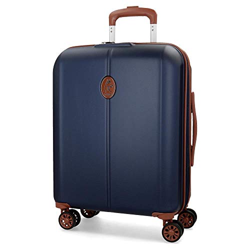 El Potro Ocuri Maleta de cabina Azul 40x55x20 cms Rígida ABS Cierre TSA 37L 3,3Kgs 4 ruedas dobles Extensible Equipaje de Mano