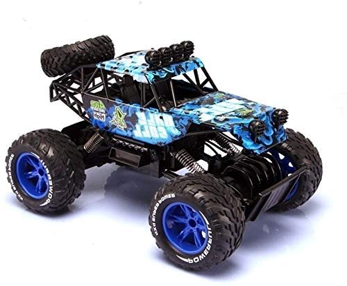 Escala 1:10 control remoto carro del camino de 2,4 GHz de radio control de alta velocidad de la roca rastreadores de cuatro ruedas todo terreno recargable 45 ° Escalada de Racing Modelo Juguetes for n