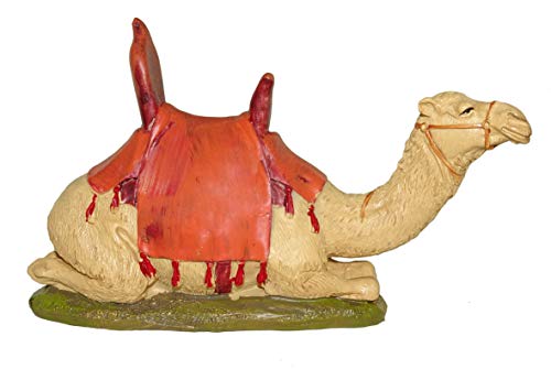 Ferrari & Arrighetti Figuras Belén: Camello de los Reyes Magos - Colección Martino Landi para Nacimiento de 12 cm