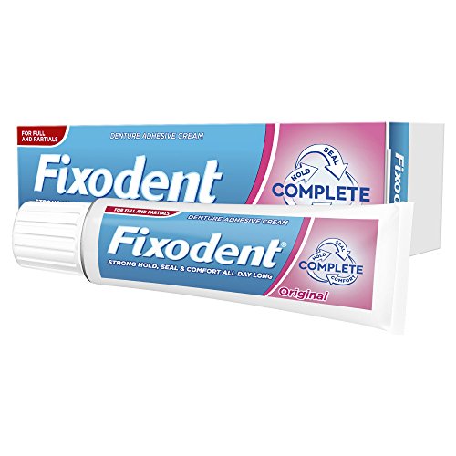 Fixodent Complete Original Denture Adhesive Cream, 47 g - by Fixodent