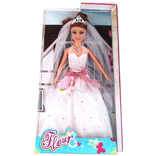 Fleur - 571-6620. Muñeca con Vestido de Novia. Modelo Aleatorio.