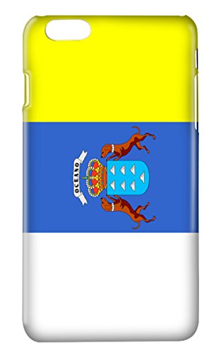 Funda carcasa bandera Islas Canarias para Huawei HONOR 7 plástico rígido