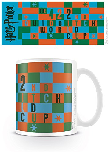 Harry Potter 422. Quidditch - Taza de regalo, diseño de la Copa del Mundo