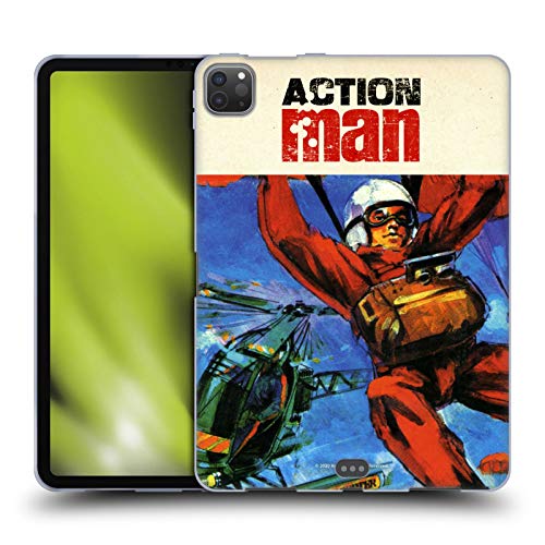 Head Case Designs Oficial Action Man Paracaídas Clásicos Carcasa de Gel de Silicona Compatible con Apple iPad Pro 11 (2020)