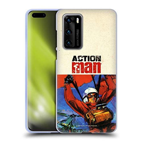 Head Case Designs Oficial Action Man Paracaídas Clásicos Carcasa de Gel de Silicona Compatible con Huawei P40