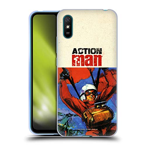 Head Case Designs Oficial Action Man Paracaídas Clásicos Carcasa de Gel de Silicona Compatible con Xiaomi Redmi 9A