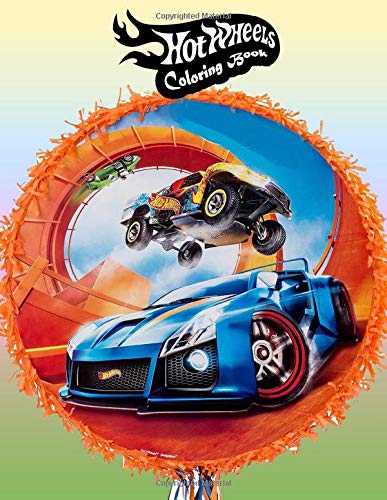 Hot Wheels Coloring book: Drawing Art 8.5 x 11" pages, one side Hot Wheels Coloring Book. Over 50 Great Illustration about Hot Wheels Coloring Book. A Perfect Gift For Kids And Adults