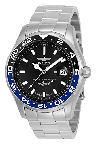 Invicta 25821 Pro Diver Reloj para Hombre acero inoxidable Cuarzo Esfera negro