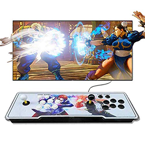 Jiayida Pandora Box - Juegos clásicos Consola de Videojuegos, (3188 en 1) Consola Arcade Retro, 1280P Full HD Consolas Retro, 2 Joystick Arcade, Ampliables a 4 Jugadores, para ps3 / ps4 / TV / PC