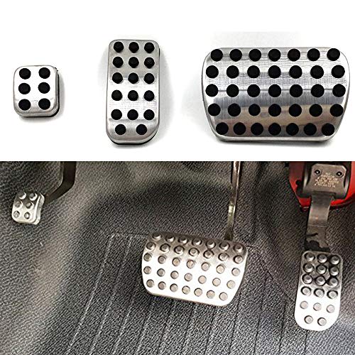 Juego de 3 accesorios de pedal de acero inoxidable para W639 Vito Viano 2003 – 2017 Clase V V260 W447 2014 – 2017