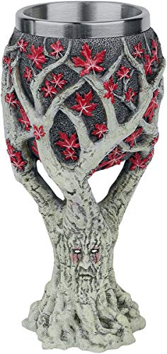 Juego de Tronos Cáliz Weirwood Tree Unisex Cáliz multicolor, Poliresina,