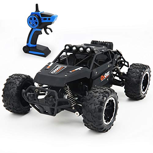 LBLA RC Coche Teledirigido RC Car, 1/16 Off-Road Rock Crawler ,4WD Alta Velocidad Coche Escalada,Vehículo eléctrico controlado por Radio 2.4GHZ Juguete para Niños, Adulto