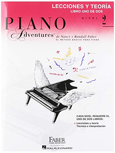 Libro de lecciones y teoría, nivel 2, edición en español, volumen 1: Spanish Edition Level 2 Lesson & Theory Book (Piano Adventures)