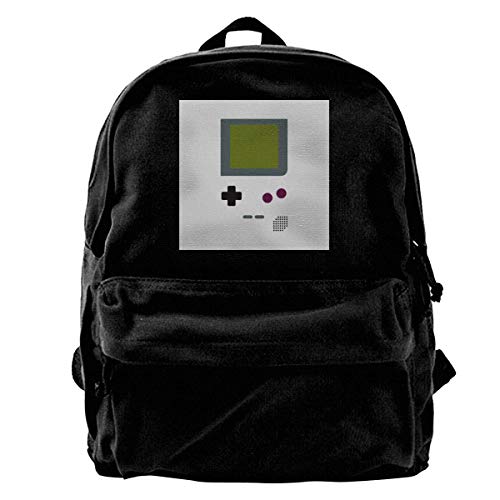 maichengxuan Mochila de lona Gameboy para gimnasio, senderismo, portátil, bolsa de hombro, mochila para hombres y mujeres